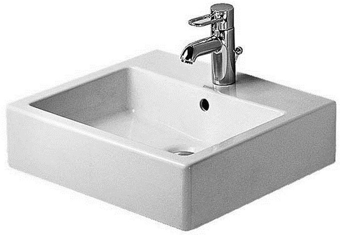 Duravit Vero lavoar 50x47 cm dreptunghiular clasică-mobilier alb 04545000271