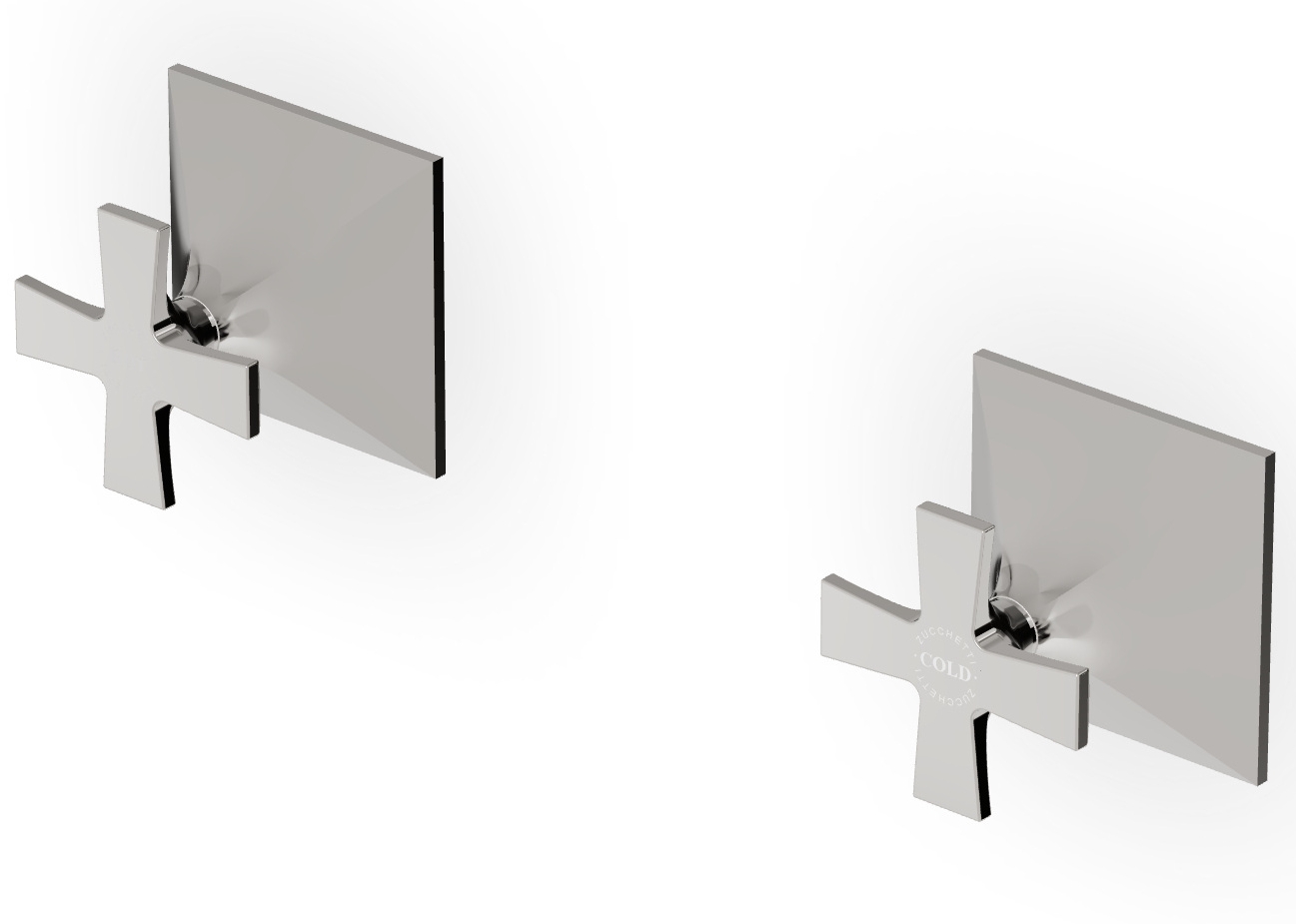 Zucchetti Bellagio baterie de duș ascuns || ZB1738.C8