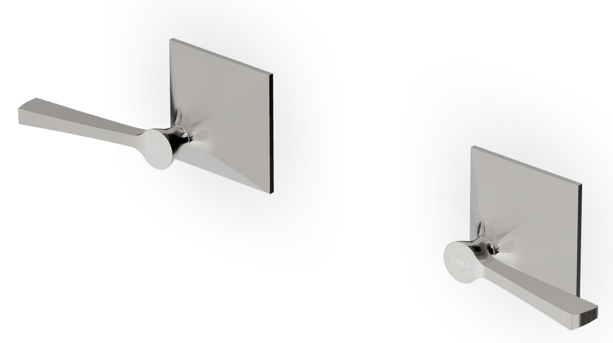 Zucchetti Bellagio baterie de duș ascuns || ZB2738.C8