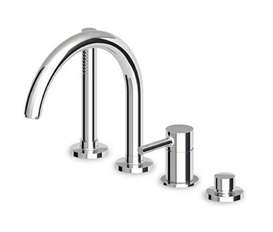 Zucchetti Pan baterie cadă-duș cadă alb ZP6502.W1