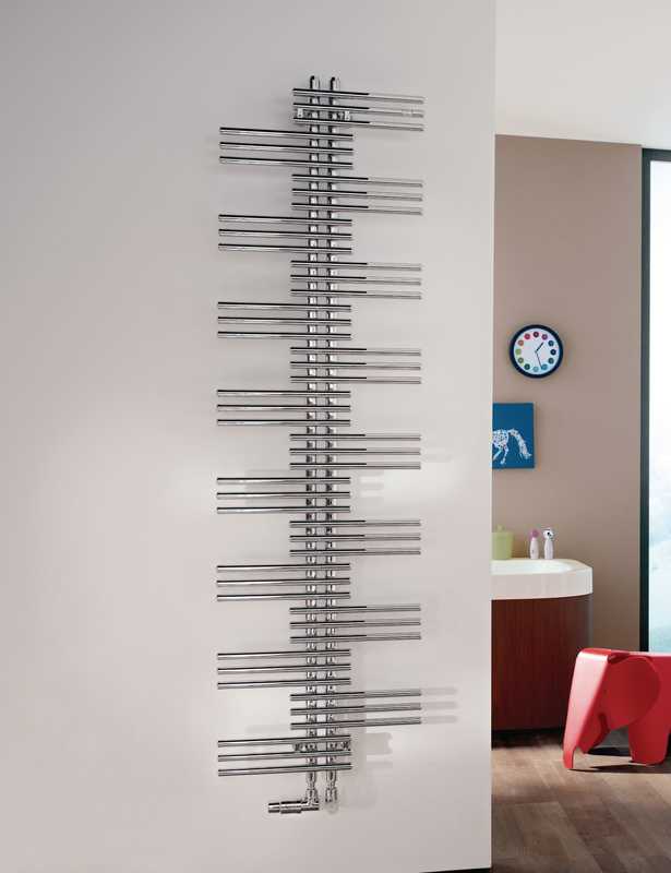 Zehnder Yucca calorifer de baie decorativ 134x80 cm crom YSC130-080