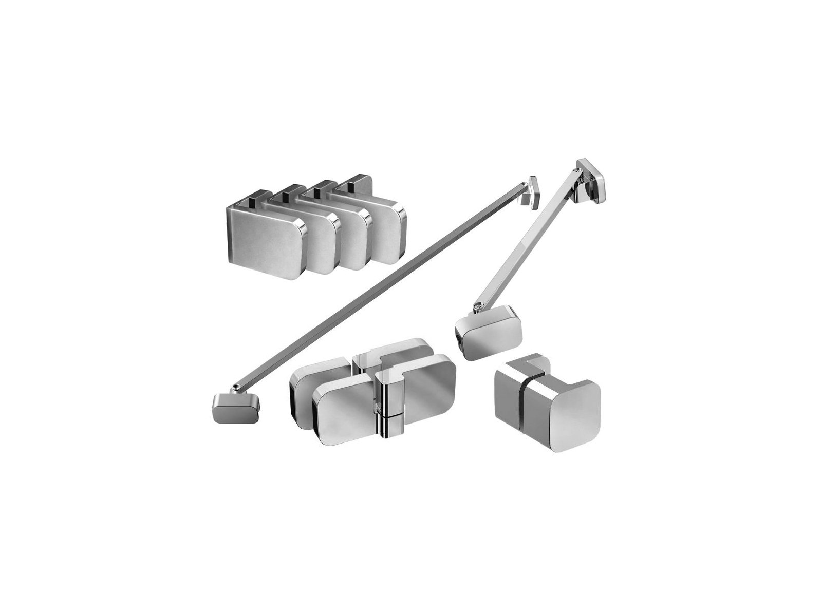 Ravak Brillant set elemente de profil D01000A077