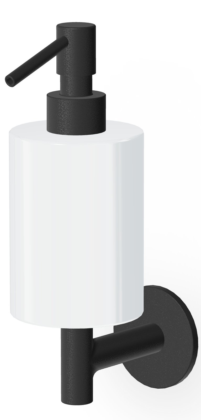 Zucchetti Pan dozator săpun 300 ml ceramică-negru ZAC615.N1