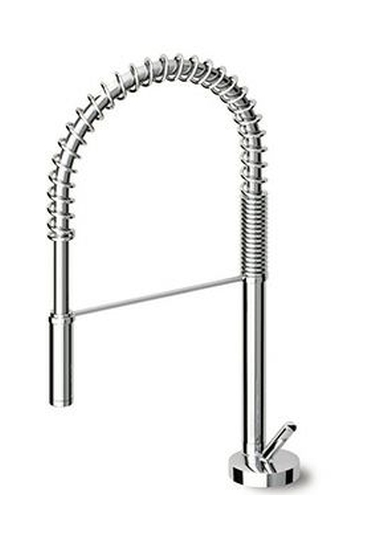 Zucchetti Isy baterie bucătărie pe picior nichel ZP1270.C3