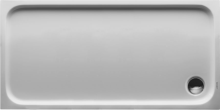 Duravit D-Code cădiță de duș dreptunghiulară 140x70 cm alb 720095000000000