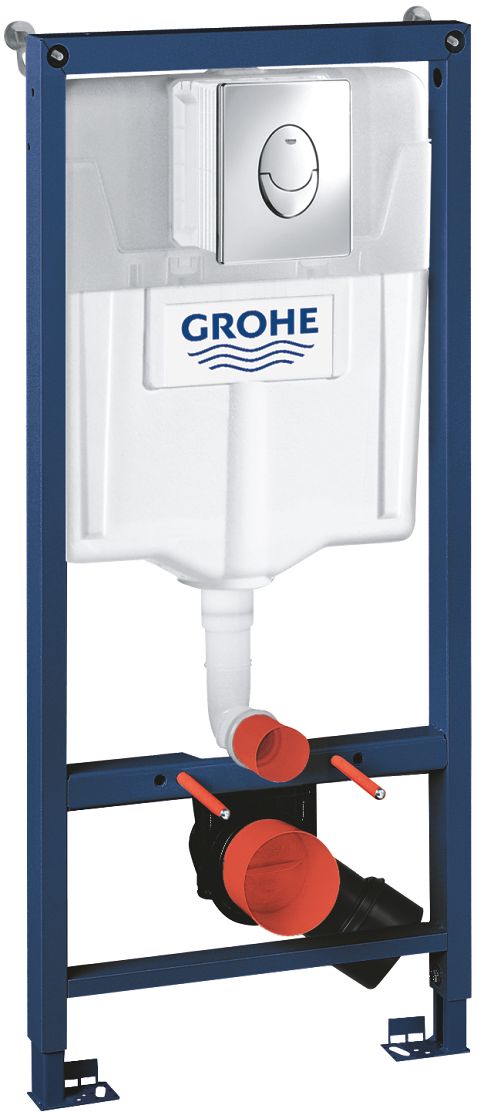 Grohe Rapid SL cadru ascuns cu buton de acționare pentru vas wc suspendat 38721001