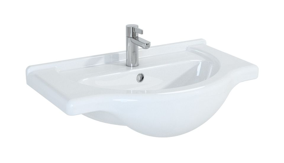 Elita Bahama umywalka 65 cm meblowa biała 145465N