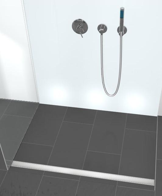 Tece Drainline grătar rigolă 120 cm 601282