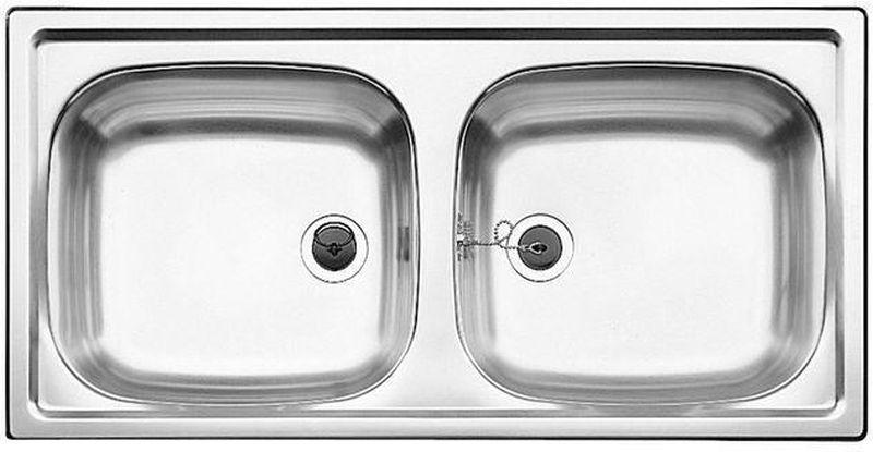Blanco Top chiuveta din otel 86x43.5 cm 500372