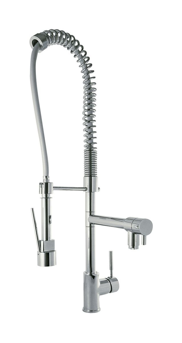 Tres Selection baterie bucătărie pe picior crom 130495