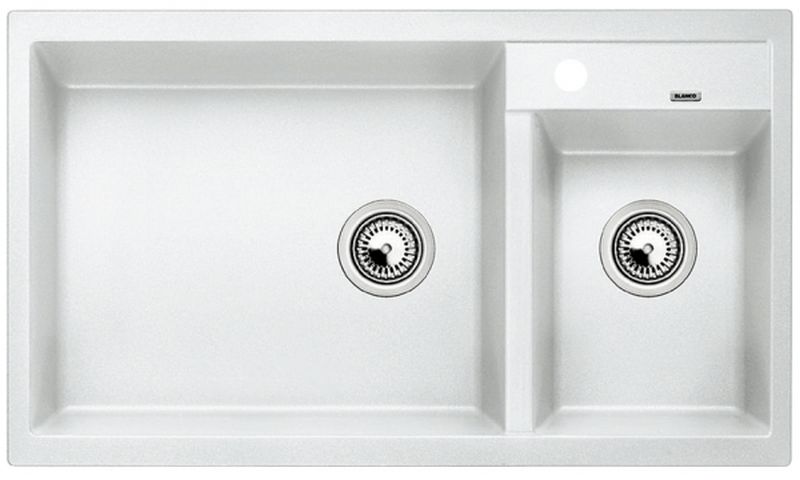 Blanco Metra 9 chiuvetă din granit 86x50 cm alb 513269