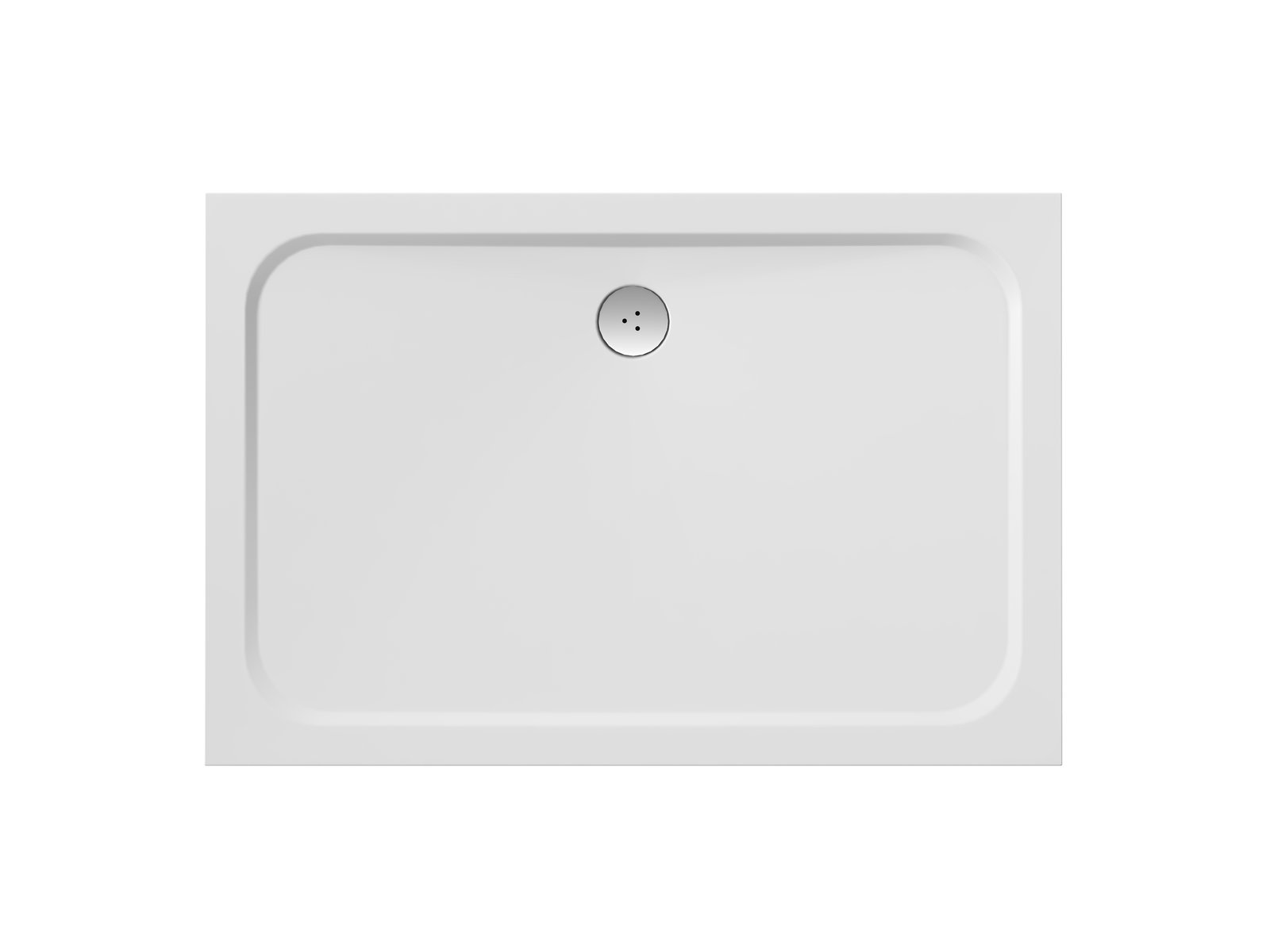 Ravak Gigant Pro cădiță de duș dreptunghiulară 100x80 cm alb XA04A401010
