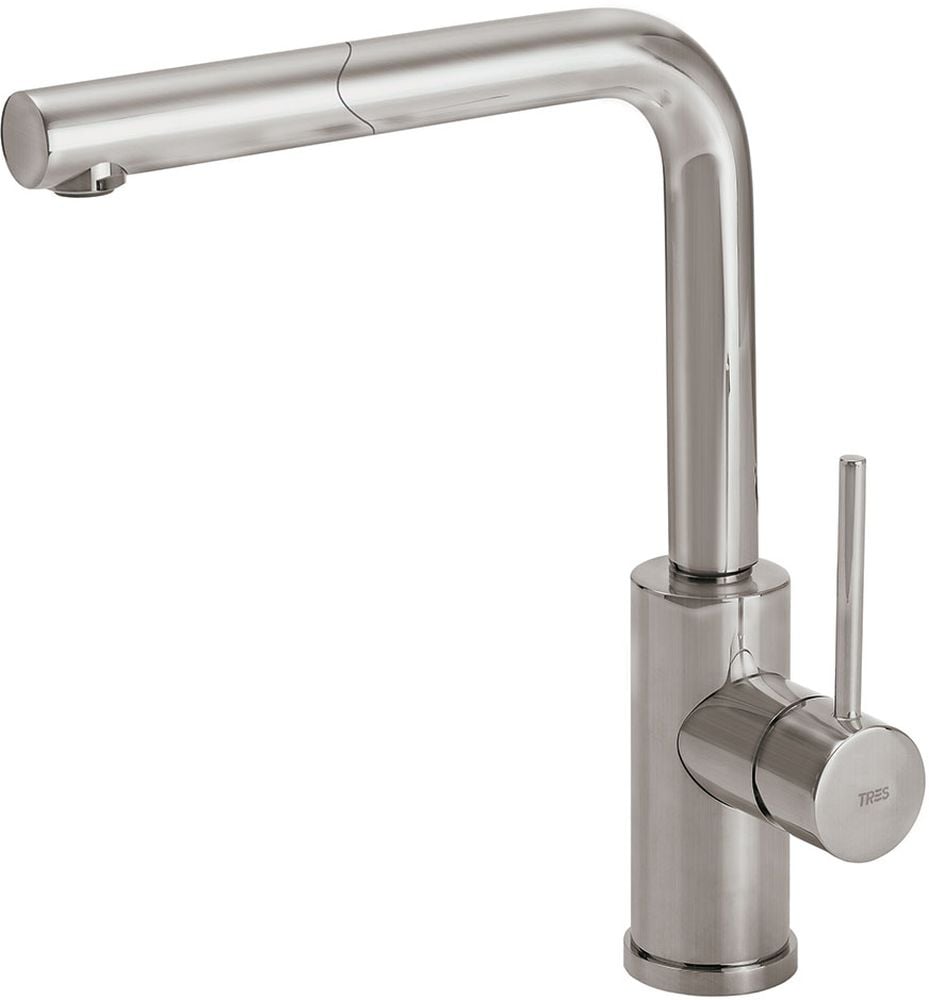 Tres Max-Tres baterie bucătărie pe picior oţel inoxidabil 5.62.437.03