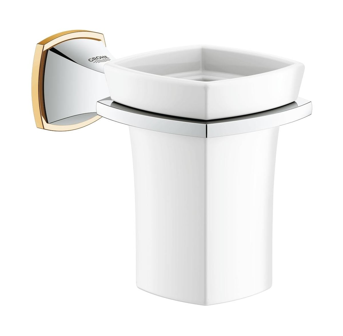Grohe Grandera cană pentru spălat dinți alb 40626IG0