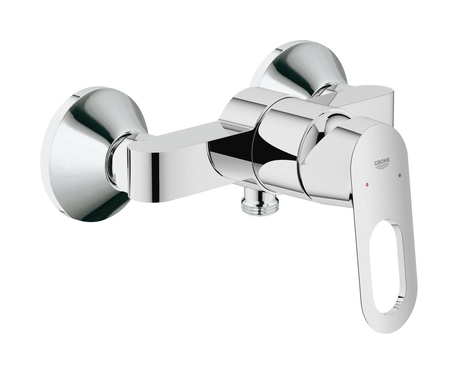 Grohe Bauloop baterie de duș perete StarLight Chrome 23340000