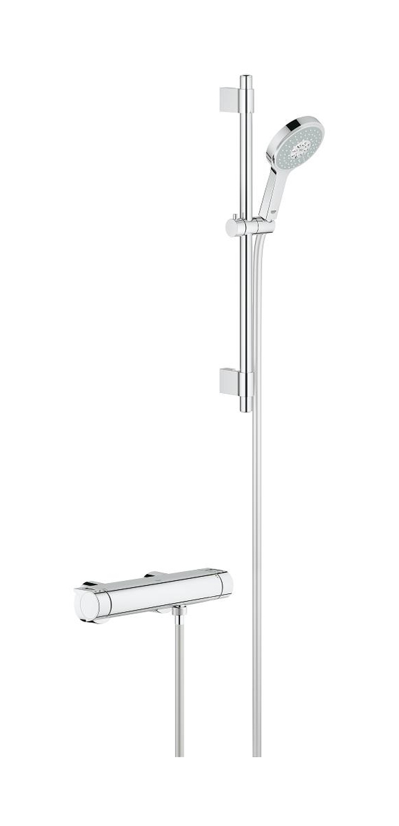 Grohe Grohtherm 2000 baterie de duș perete da StarLight Chrome 34281001