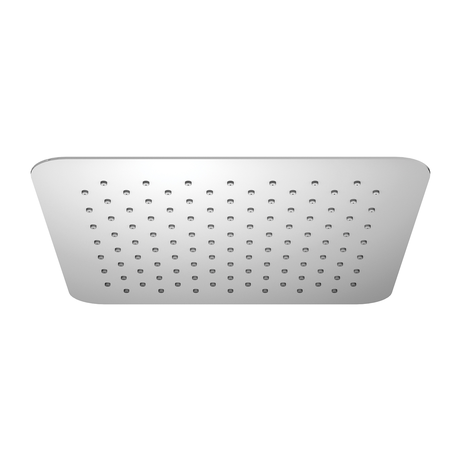 Omnires Ultra Slimline cap de duș 25x25 cm pătrat crom WGU225CR
