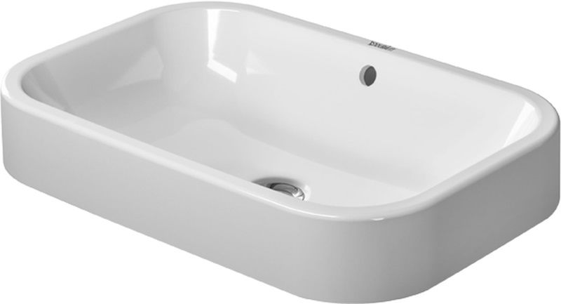 Duravit Happy D.2 lavoar 60x40 cm dreptunghiular de blat alb 2314600000