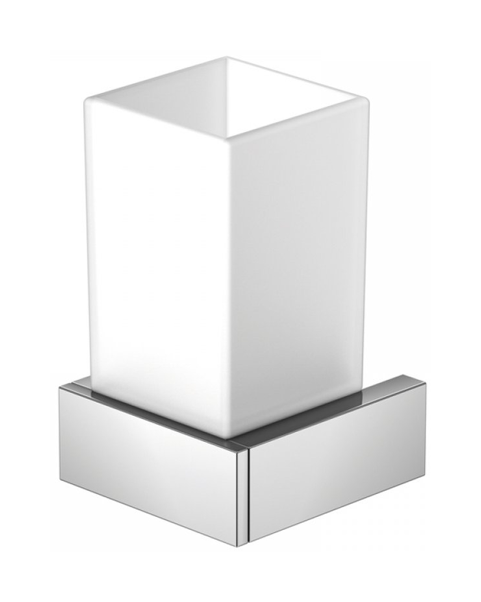 Steinberg 460 cană pentru spălat dinți alb-crom 4602001