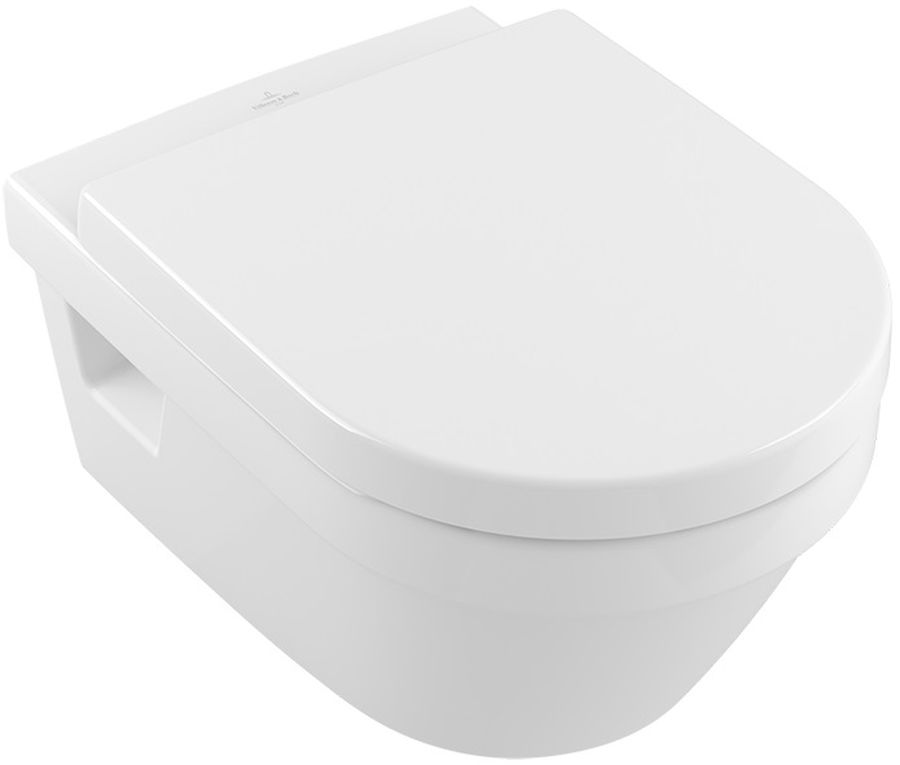 Villeroy & Boch Architectura set combi-pack cu tablă agăţat fără guler alb 5684HR01