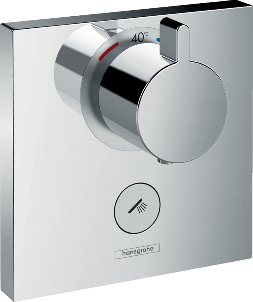 Hansgrohe High Flow baterie de duș ascuns cu termostat crom 15761000