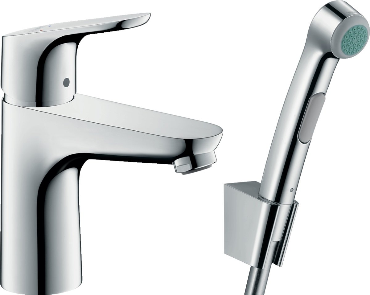 Hansgrohe Focus baterie lavoar cu duș bideu stativ crom 31927000