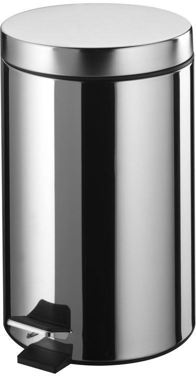 BISK Masterline cos de gunoi 12 l crom 00430