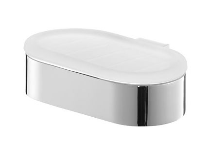 BISK Futura silver săpunieră perete crom 02982