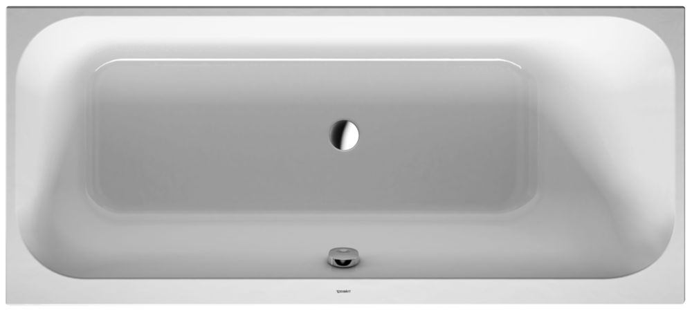 Duravit Happy D.2 cada dreptunghiulară 160x70 cm alb 700309000000000