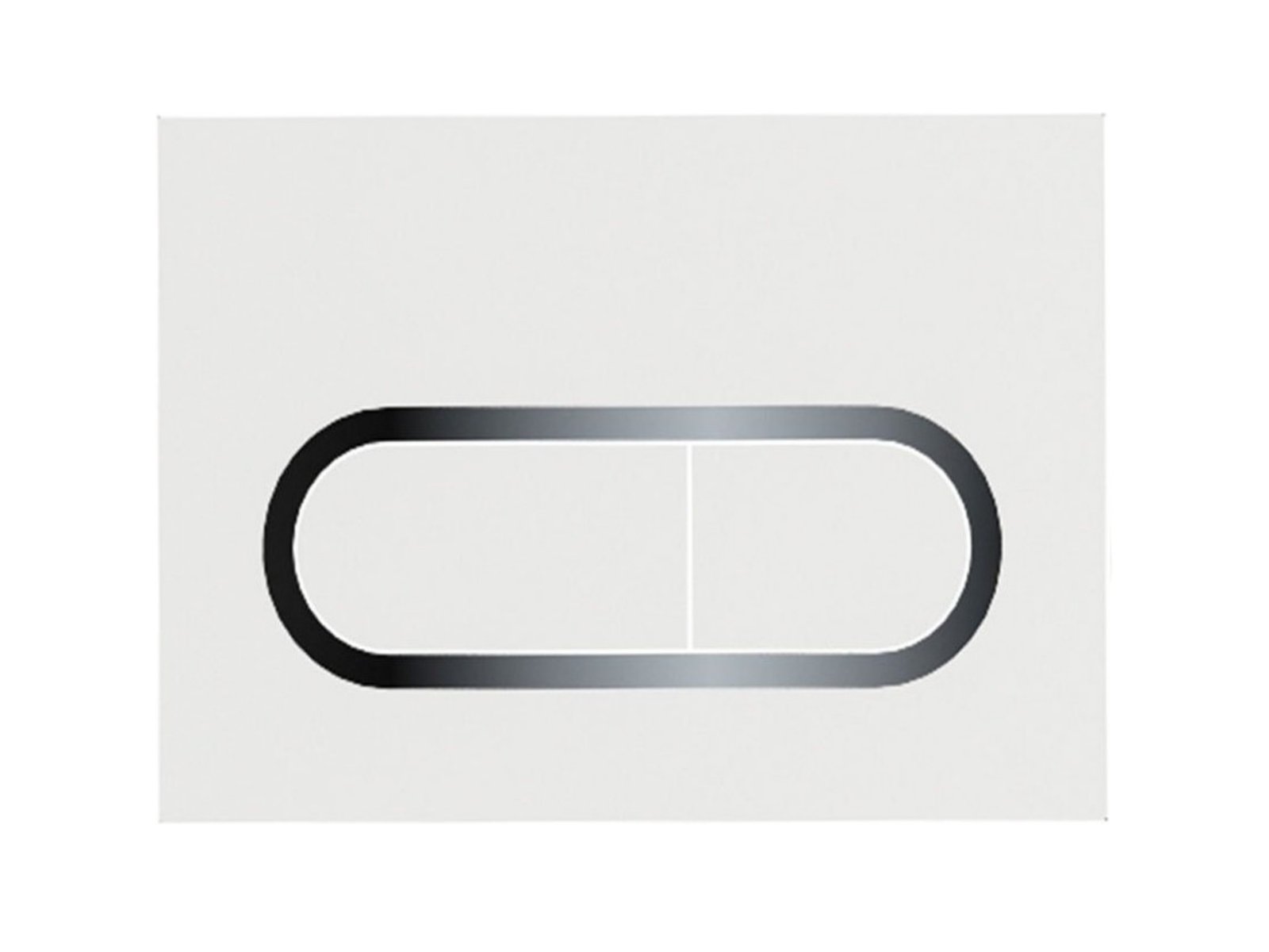 Ravak Chrome buton de spălare alb X01455