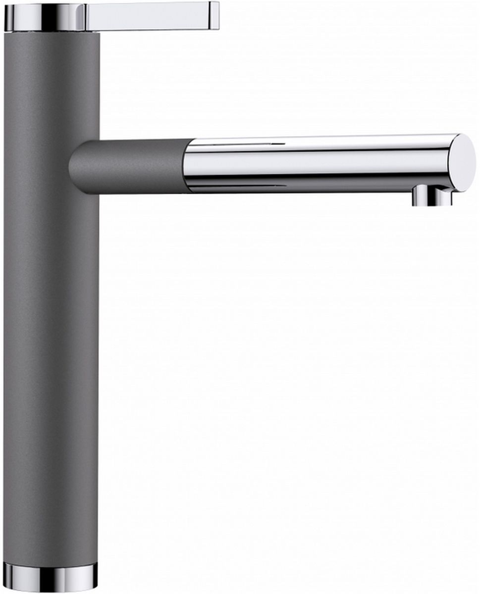 Blanco Linee-S baterie bucătărie pe picior crom-grafit/gri 518804