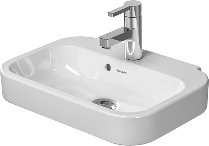 Duravit Happy D.2 lavoar 50x36 cm dreptunghiular clasică alb 0709500000