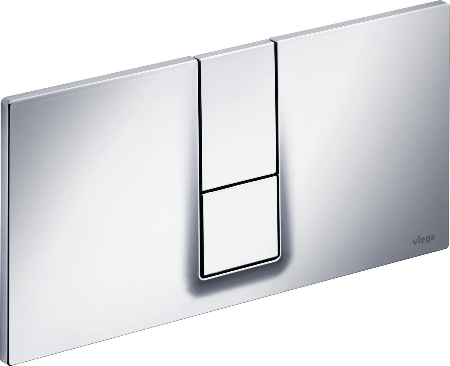 Viega Visign buton de spălare pentru WC crom lucios 654696