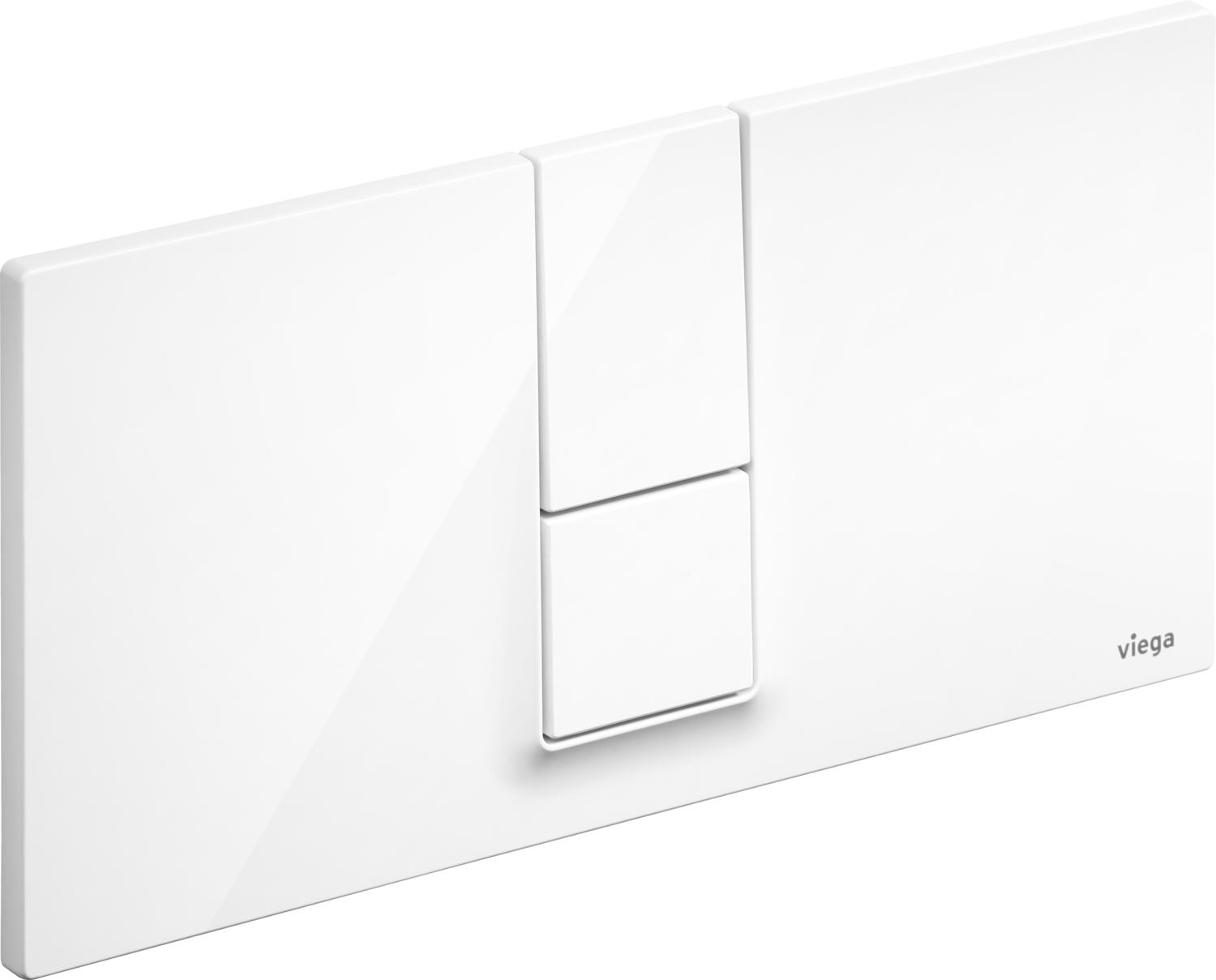 Viega Visign buton de spălare pentru WC alb 654689