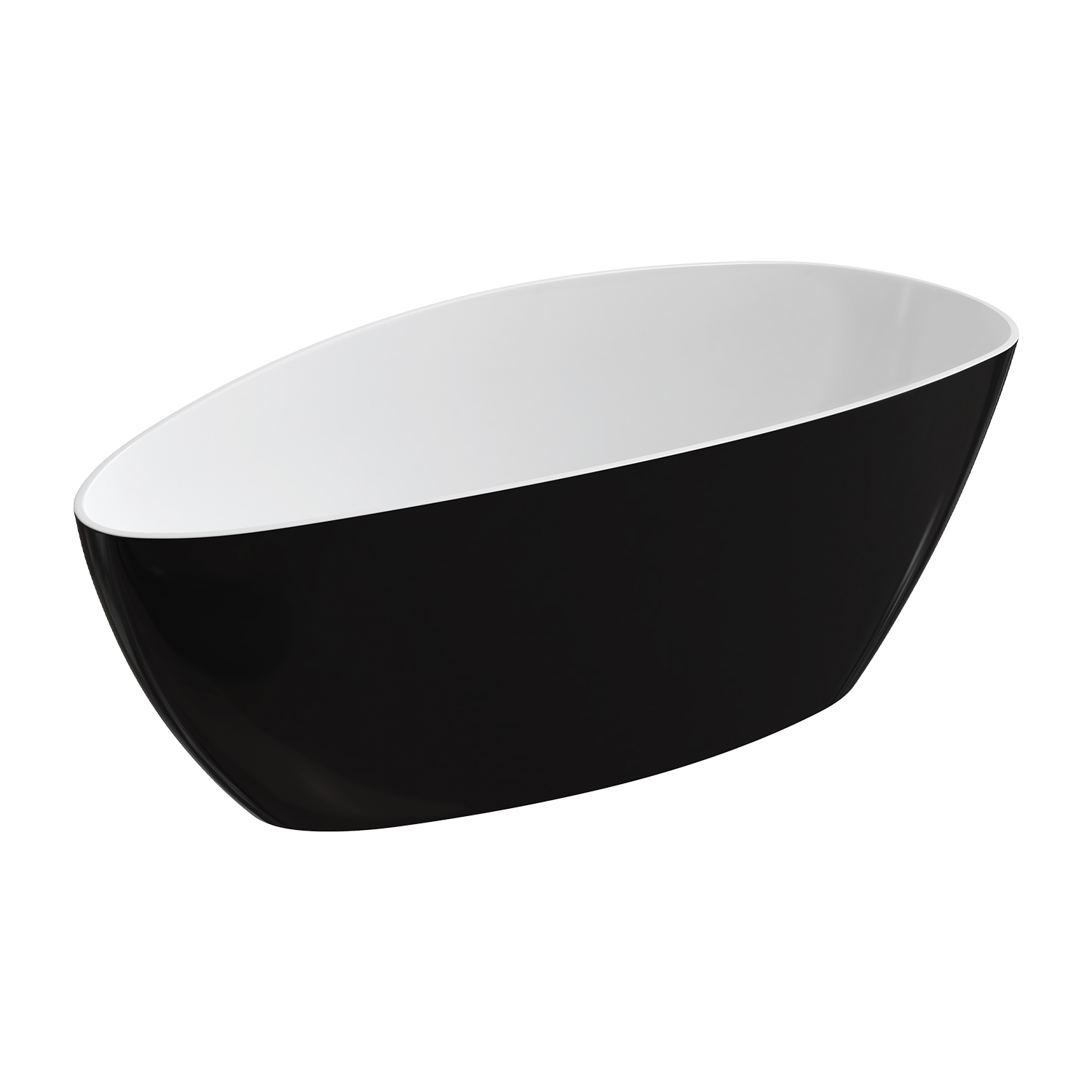 Omnires M+ cadă freestanding 156x71 cm ovală alb BARCELONA156BCP