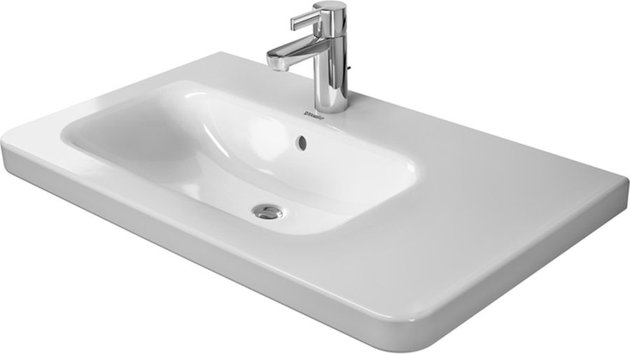 Duravit DuraStyle lavoar 80x48 cm dreptunghiular clasică-mobilier-cu blat alb 2325800000