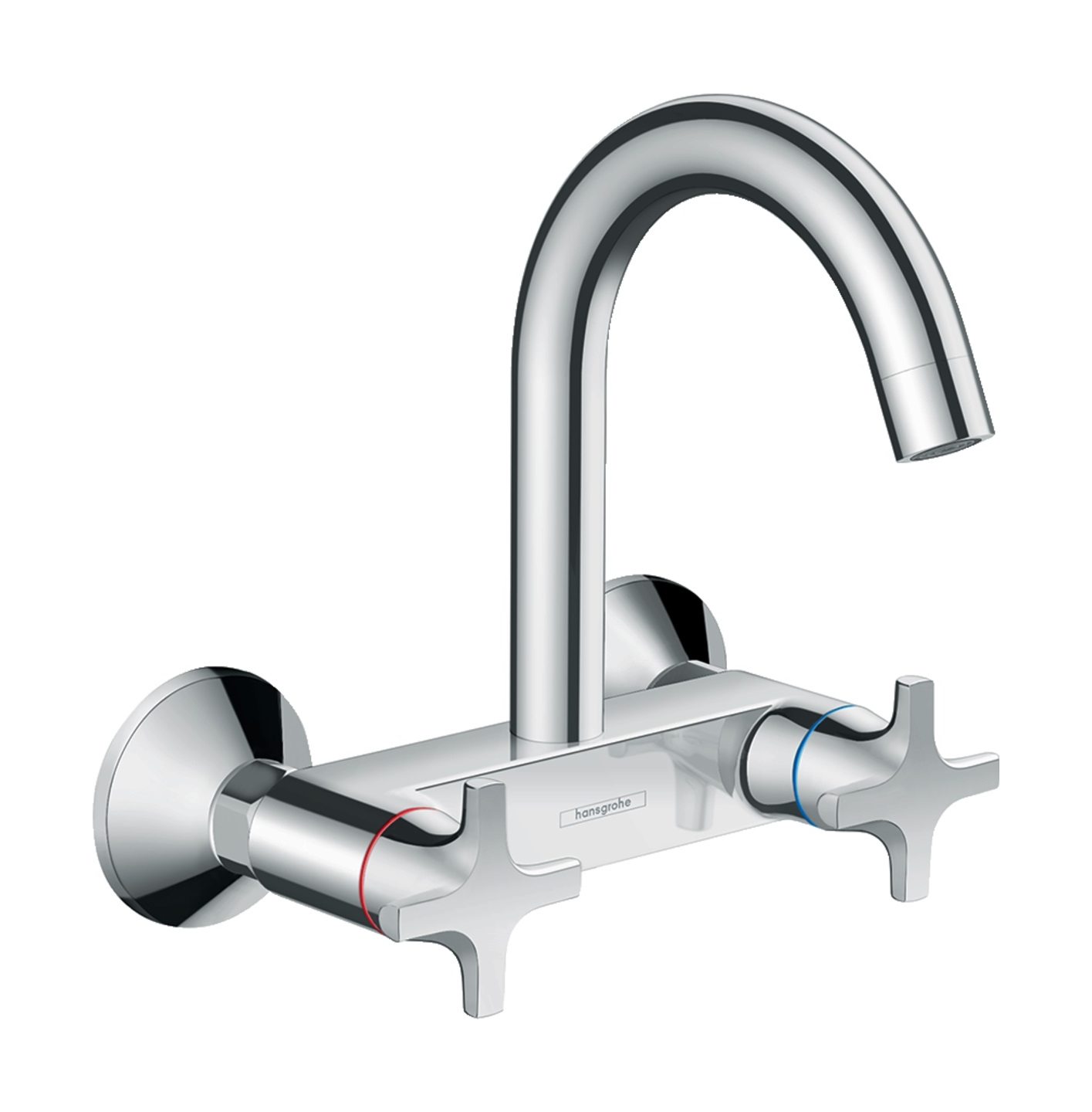 Hansgrohe Logis baterie bucătărie perete crom 71286000