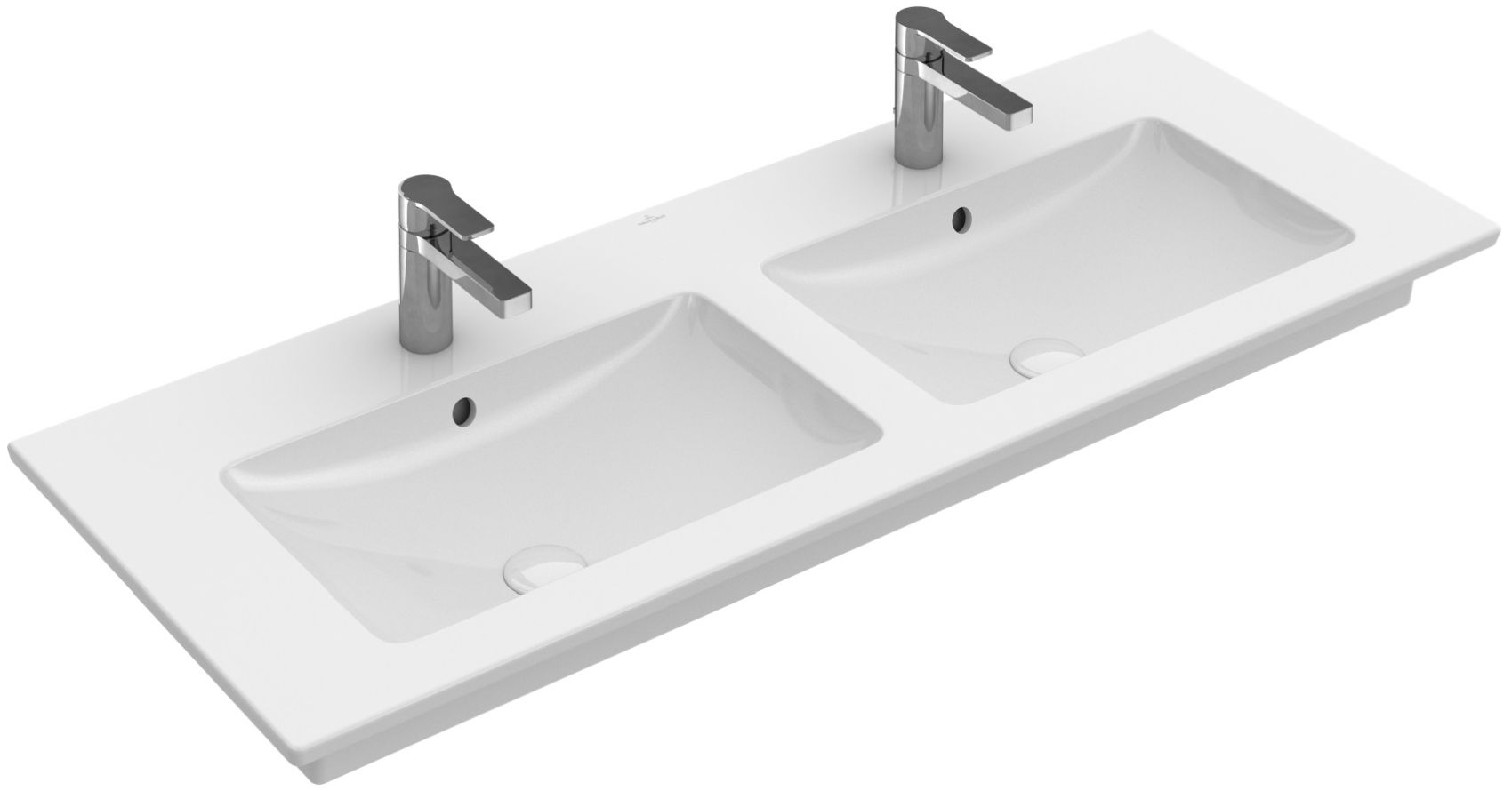 Villeroy & Boch Venticello lavoar 130x50 cm dreptunghiular clasică-mobilier-dublă alb 4111DL01