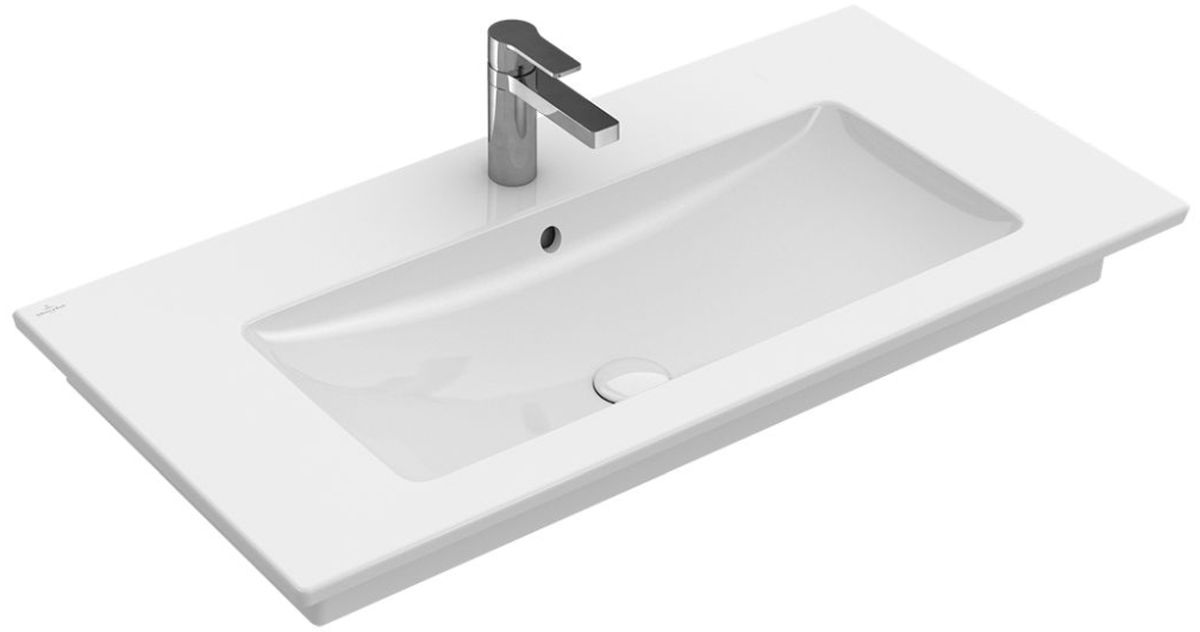 Villeroy & Boch Venticello lavoar 100x50 cm dreptunghiular clasică-mobilier-cu blat alb 4104AKR1