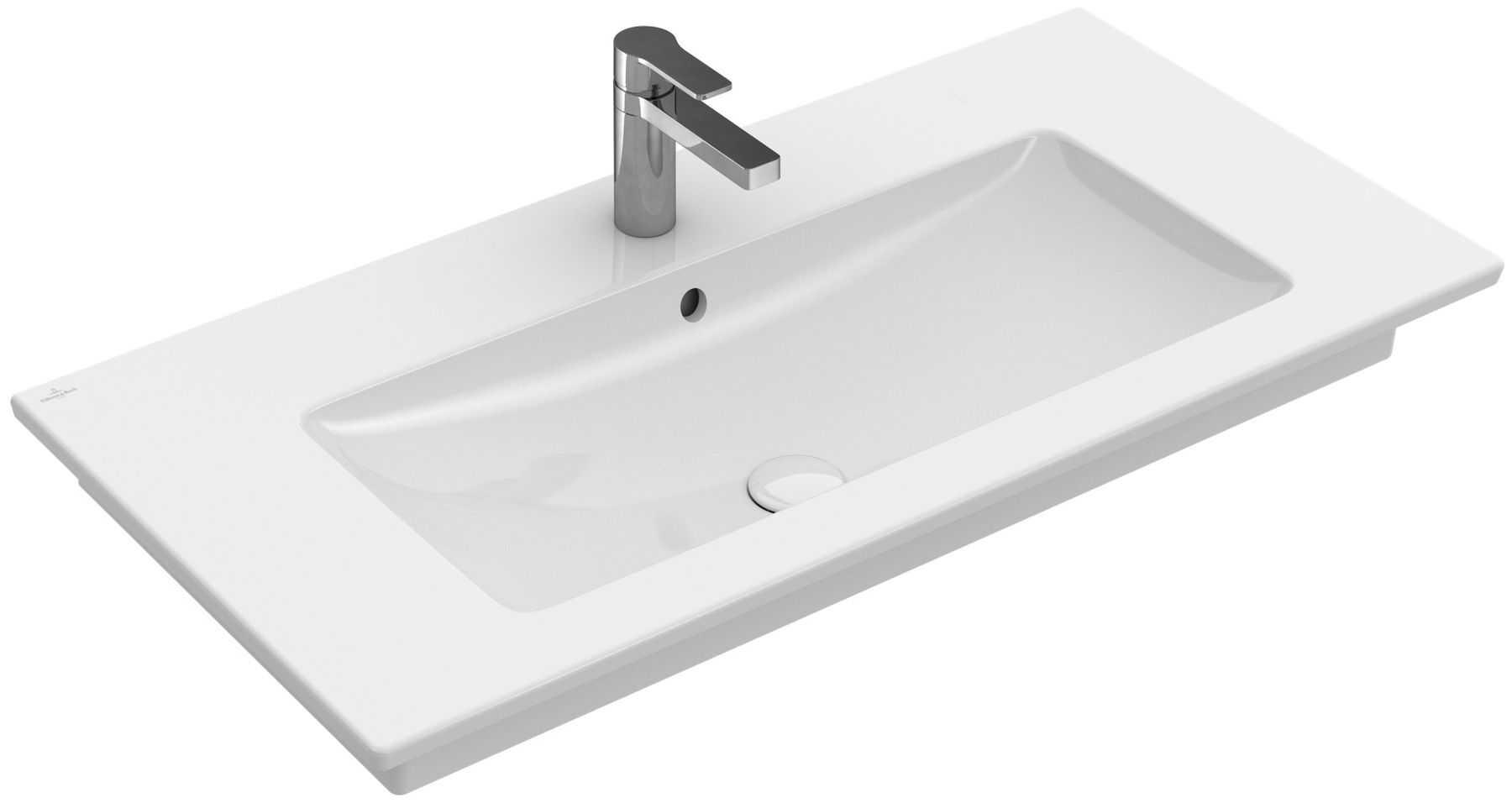 Villeroy & Boch Venticello lavoar 80x50 cm dreptunghiular clasică-mobilier-cu blat alb 41048L01