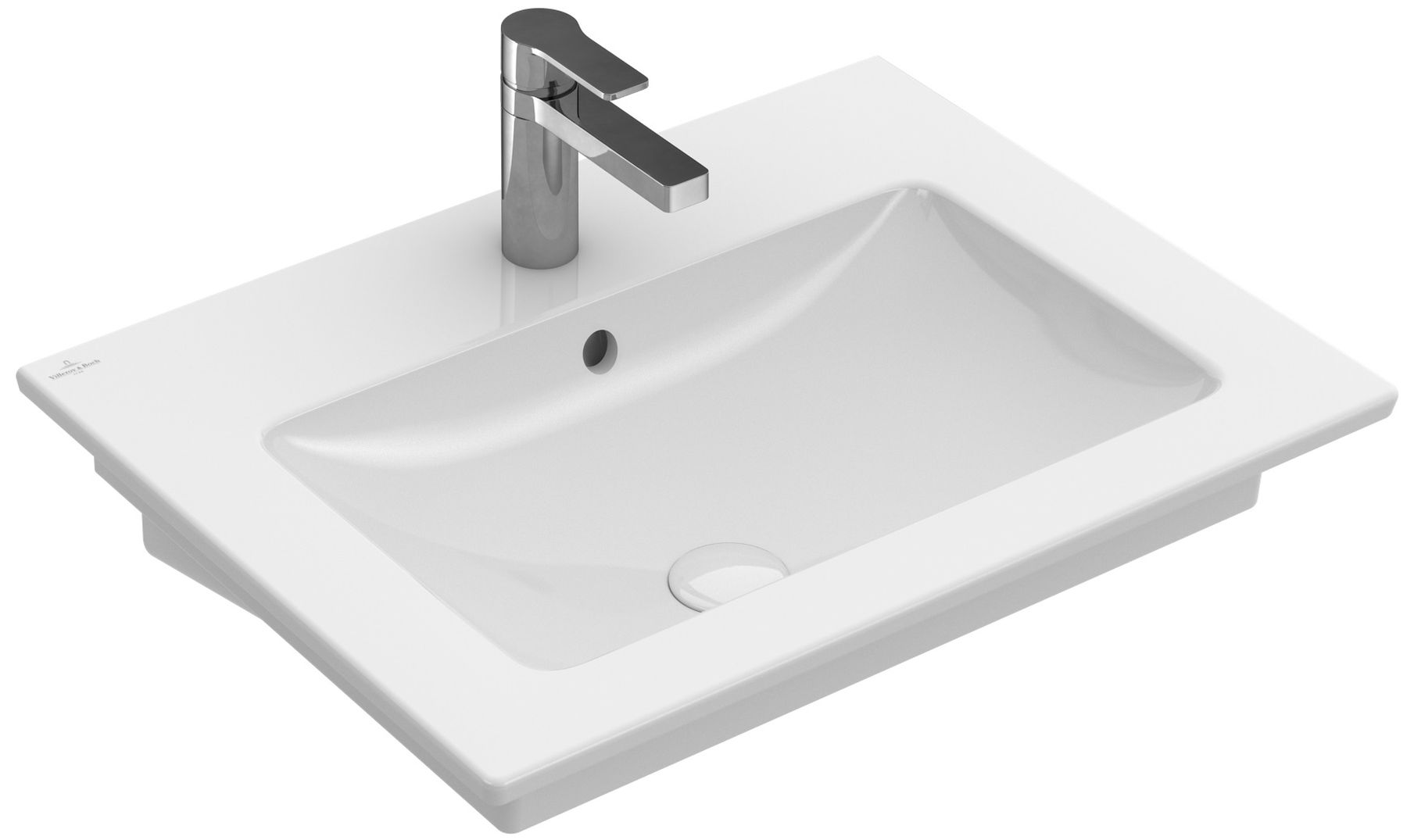 Villeroy & Boch Venticello lavoar 60x50 cm dreptunghiular clasică-mobilier alb 412462R1