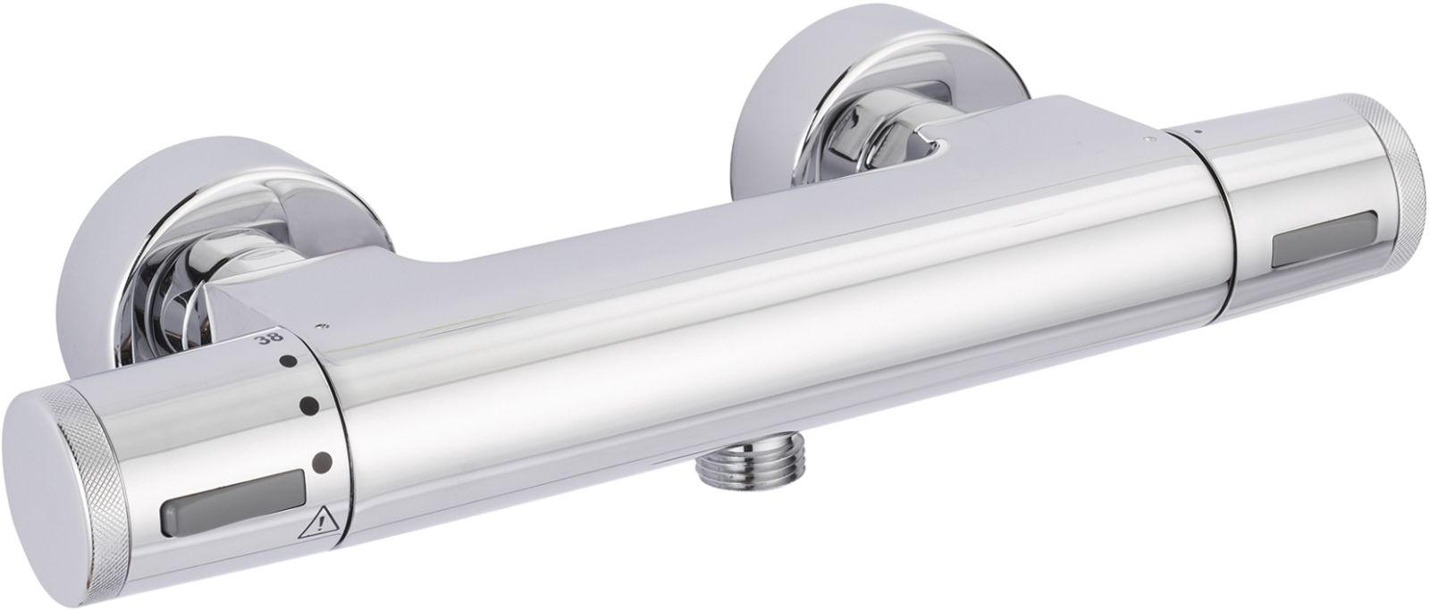 Teka Alaior XL baterie de duș perete cu termostat crom 222010200