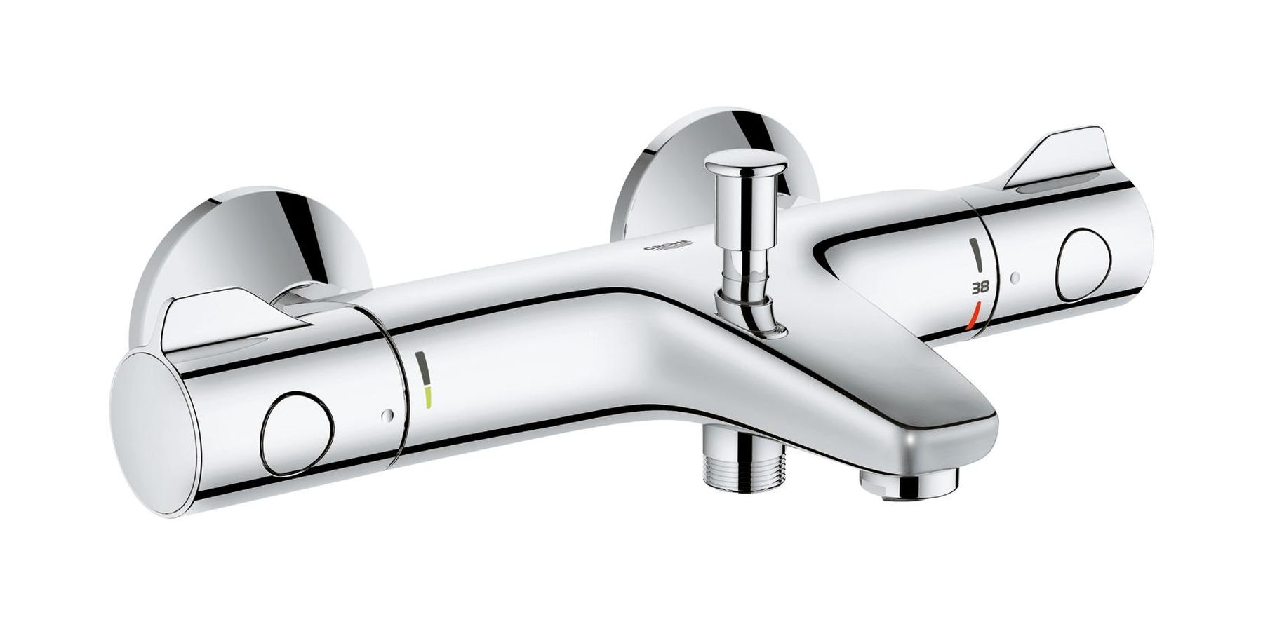 Grohe Grohtherm 800 baterie cadă-duș perete da StarLight Chrome 34576000