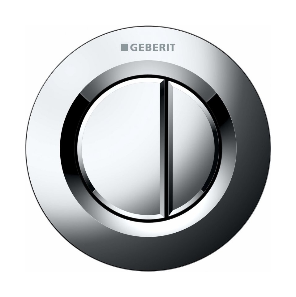 Geberit Typ 01 buton de spălare pentru WC crom lucios 116.043.21.1