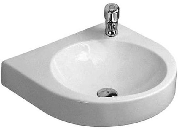 Duravit Architec lavoar 57.5x52 cm semicircular clasică alb 0449580008