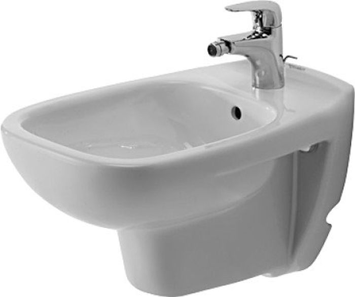 Duravit D-Code bideu agăţat alb 22571500002