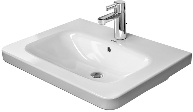 Duravit DuraStyle lavoar 65x48 cm dreptunghiular clasică-mobilier alb 2320650000
