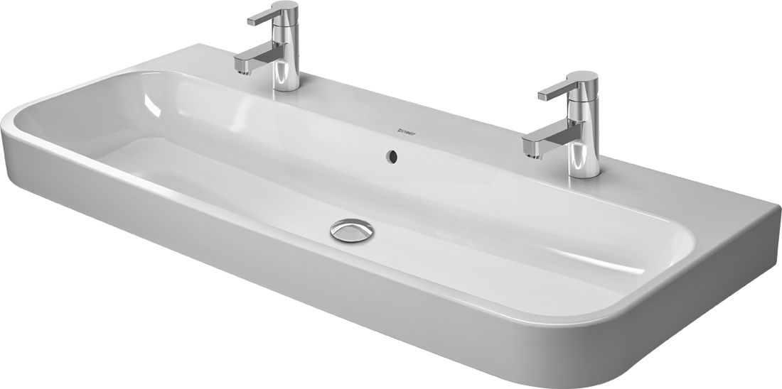 Duravit Happy D.2 lavoar 120x50.5 cm dreptunghiular clasică-mobilier alb 2318120026