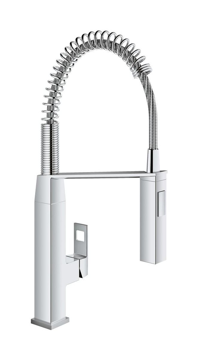 Grohe Eurocube baterie bucătărie pe picior StarLight Chrome 31395000