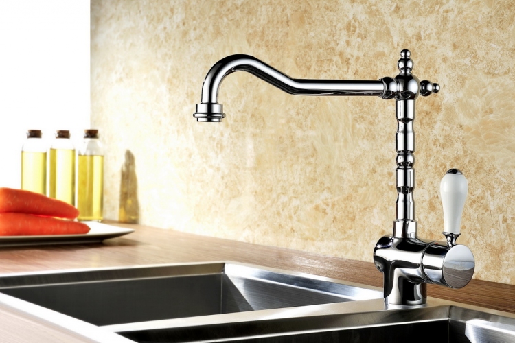 Blue Water Sycylia baterie bucătărie pe picior crom 5901730610826